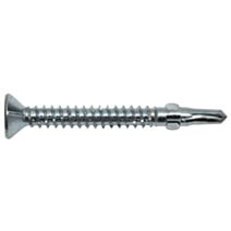 Vis autoperceuse à ailettes, tête fraisée, PH, 4,8 x 45, acier zingué, similaire à DIN 7504 pH