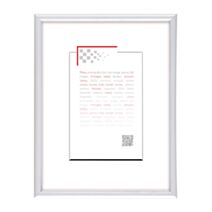 Cadre photo Gallery blanc 10x15cm - CEANOTHE
