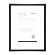 Cadre gallery noir 40x50 cm - BRIO