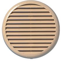 grille plastique ø155 - 100cm² - avec moustiquaire - AUTOGYRE
