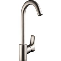 Mitigeur de cuisine MySport L en Acier Inoxydable 13862800 - Hansgrohe