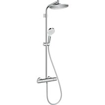 Colonne de douche Thermostatique Showerpipe Crometta S 240 Varia avec Fixations Réglables