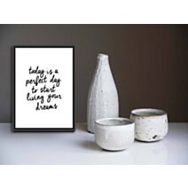 Cadre photo Apollon bois 24x30cm pour photo 18x24cm noir - NIELSEN