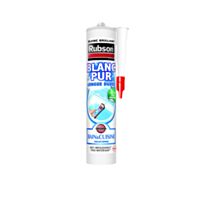 Mastic Blanc Brillant Bain&Cuisine 280ml - RUBSON