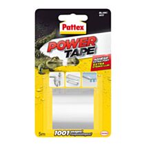 Pattex adhésifs réparation power tape blanc blister 5m - PATTEX