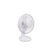 Ventilateur de table Bergen Ø28xh.36cm plastique blanc - TRIO