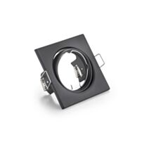 Éclairage Encastré Jura Noir Mat Métal Exclu 1xGU10 Max.15W - TRIO