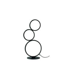 Lampe de Table Rondo Noir Mat H.45cm - TRIO