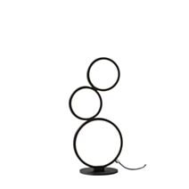 Lampe de table Rondo Métal noir mat H,45cm - TRIO