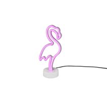 Lampe de Table Flamingo Blanc H.29cm - REALITY