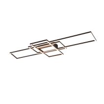 Plafonnier Irvine Antracite H.6cm - TRIO