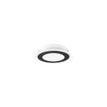 Éclairage Encastré Aura Noir Mat Plastique Inclus 1xSMD 10W 1x1040Lm 3000K - TRIO