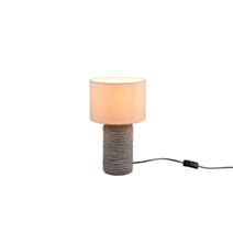 Lampe de Table Mala Brun Céramique Exclu 1xE14 Max.40W - REALITY