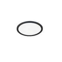 Plafonnier Camilla Noir Mat Plastique Inclus 1xSMD LED 22W 1x2700Lm 3000K - TRIO