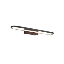 Applique Gianni Noir Mat Métal Inclus 1xSMD LED 22W 1x2700Lm 3000K - TRIO