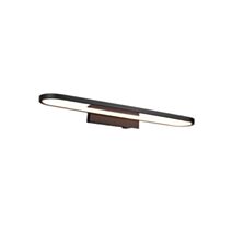 Applique Gianni Noir Mat Métal Inclus 1xSMD LED 22W 1x2700Lm 3000K - TRIO