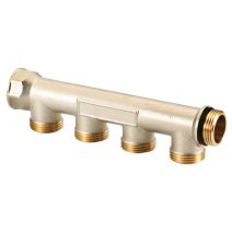 Collecteur sanitaire portée conique 3/4EK Easy Lock 4 sorties