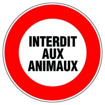 disque diamètre 80 mm  rigide  interdit aux animaux - NOVAP