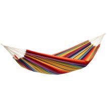 Hamac double Barbados Rainbow M 230x150cm multicolore - AMAZONAS