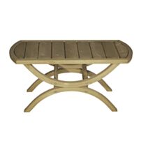 Table d'appoint de jardin en bois Tavolino - AMAZONAS