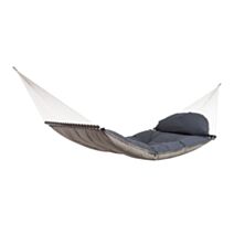 Hamac matelassé Fat Hammock taupe 187 x 140 cm - AMAZONAS