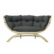 Fauteuil de relaxation Siena Due anthracite - AMAZONAS