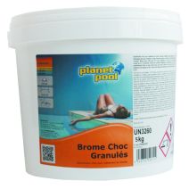 Granulés Brome Choc traitement piscine 5kg - PLANET POOL