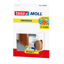 Adhésif Bas de Porte mousse PVC 1m x 38mm brun