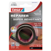 Adhésif Réparer Toilé Super résistant 2,75m x 38mm noir