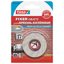 Adhésif Fixation Double-face Extérieur 1,5mx19mm