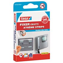 9 Languettes Adhésives Fixation Xtrême 0,6mx20mm