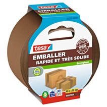 Adhésif Fermeture Cartons Robuste 40mx50mm Marron