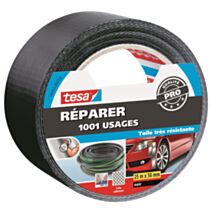 Adhésif Réparation Utile Applications Domestiques et Loisirs 25mx50mm Noir
