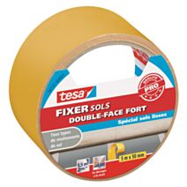 Adhésifs Sols Double-face Fort Universel Fixation Moquettes 5mx50mm