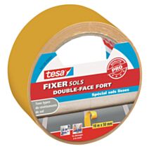 Adhésifs Sols Double-face Fort Universel Fixation Moquettes 10mx50mm
