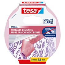 Adhésif Masquage Surfaces Délicates Murs Fraîchement Peints Finitions Parfaites 50mx38mm
