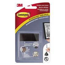 Languettes de fixation spécial tableaux moyen modèle noires - GPI