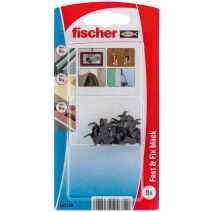 Crochet mural Fast & Fix noir