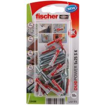 Cheville universelle DuoPower 5x25 avec vis