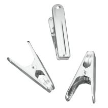 Lot de 12 pinces à linge inox - METALTEX