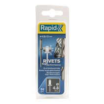 Rivets hautes performances  Ø 4,8 x 12 mm