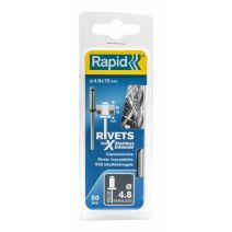 Rivets inoxydables Ø 4,8 x 10 mm