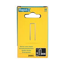 2880 Agrafes étoites N°606 18mm - RAPID