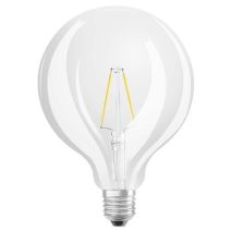 Ampoule LED E27 7W globe filament blanc chaud