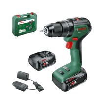Perceuse à percussion universalimpact 18v avec 1batterie 2ah +1batterie 4ah