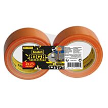 2 toiles de réparation High Visibility 48mx25mm orange - SCOTCH