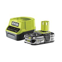 Batterie lithium+ One+ 18V-2,5Ah + Chargeur rapide 2,0A RC18 - RYOBI