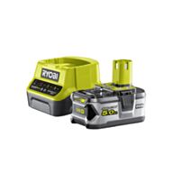 1 batterie lithium+ 18 v - 5,0 ah et 1 chargeur rapide 2,0 à rc18120150g - RYOBI