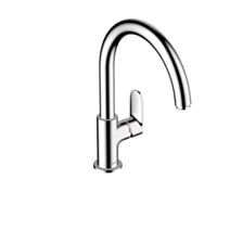 Mitigeur de lavabo 200 chrome avec tirette et vidage synthétique - HANSGROHE