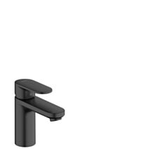 Mitigeur de lavabo Vernis Blend 100 CoolStart + tirette + vidage synthétique Noir mat - HANSGROHE